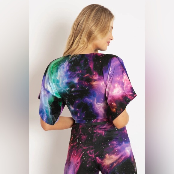 Blackmilk Galaxy Print Top - Multicolor - Picture 3 of 8